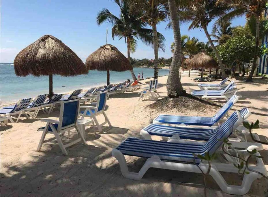 Beachfront Akumal Half Moon Bay Zewnętrze zdjęcie