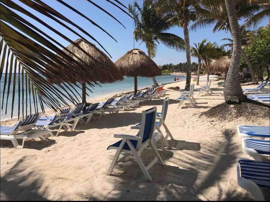Beachfront Akumal Half Moon Bay Zewnętrze zdjęcie
